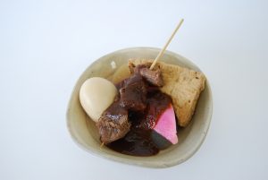 Miso Dare Oden (Soybean paste sauce simmered hotpot)